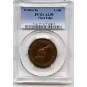 Post Colonial Issues -Private Tokens after Confederation--Kentucky Tokens -copper- 1 Token (3)