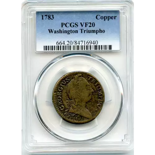 Post Colonial Issues -Washington Pieces-Georgvs Triumpho -Token -copper- 1 Token (3)
