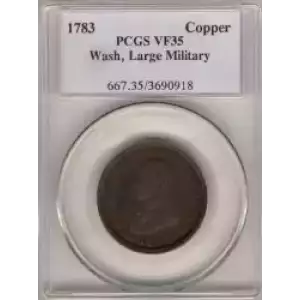 Post Colonial Issues -Washington Portrait Pieces-Copper Cent (3)