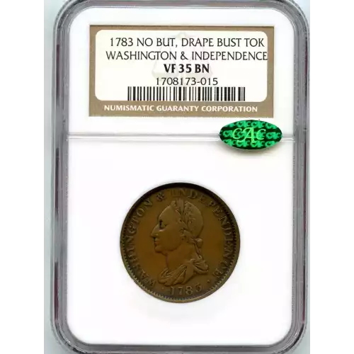 Post Colonial Issues -Washington Portrait Pieces-Copper Cent (3)
