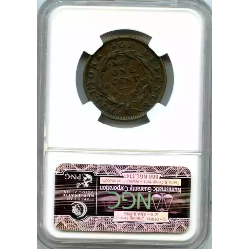 Private Tokens -Hard Times Tokens (1832-1844)-Not One Cent Copper (3)