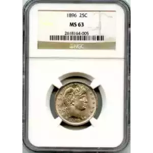 Quarter Dollars---Barber or Liberty Head (3)