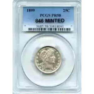 Quarter Dollars---Barber or Liberty Head (3)