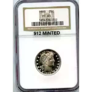 Quarter Dollars---Barber or Liberty Head (3)