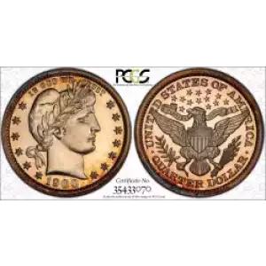 Quarter Dollars---Barber or Liberty Head (3)