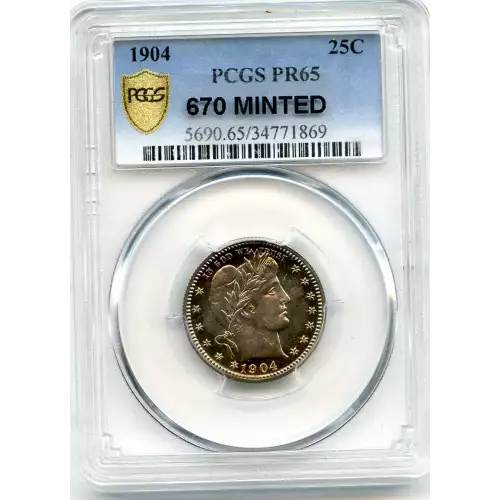 Quarter Dollars---Barber or Liberty Head (3)