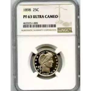 Quarter Dollars---Barber or Liberty Head (3)