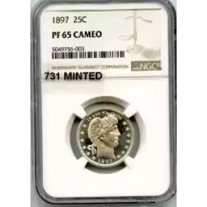 Quarter Dollars---Barber or Liberty Head (3)