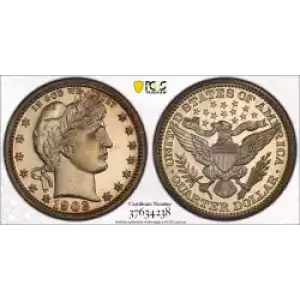 Quarter Dollars---Barber or Liberty Head (3)
