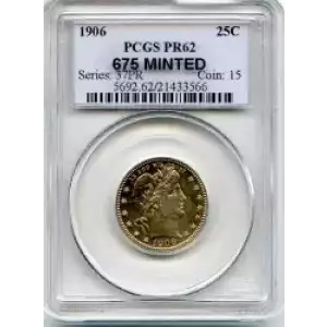 Quarter Dollars---Barber or Liberty Head (3)