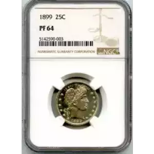 Quarter Dollars---Barber or Liberty Head (3)