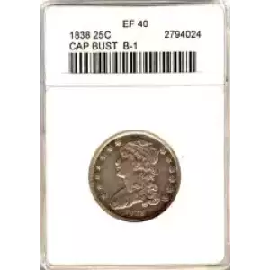 Quarter Dollars---Capped Bust (3)