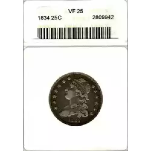 Quarter Dollars---Capped Bust (3)