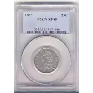 Quarter Dollars---Capped Bust (3)