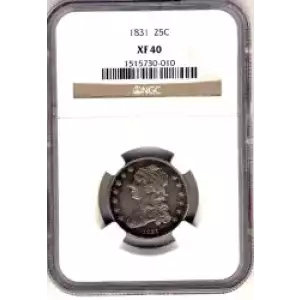 Quarter Dollars---Capped Bust (3)