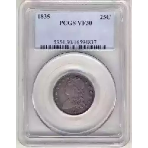 Quarter Dollars---Capped Bust (3)