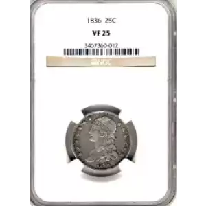 Quarter Dollars---Capped Bust (3)
