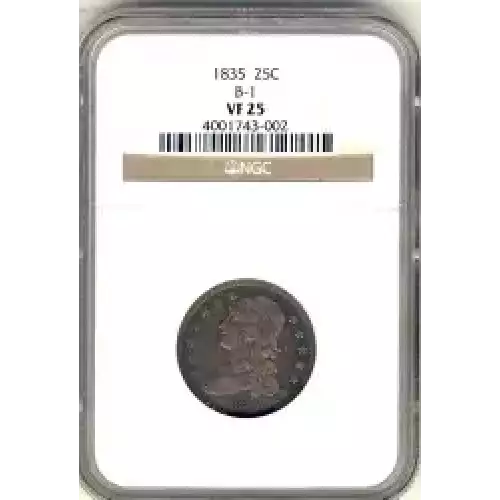 Quarter Dollars---Capped Bust (3)