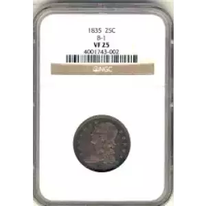 Quarter Dollars---Capped Bust (3)