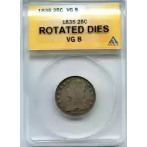 Quarter Dollars---Capped Bust (3)