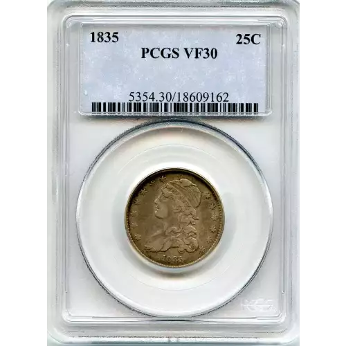 Quarter Dollars---Capped Bust (3)