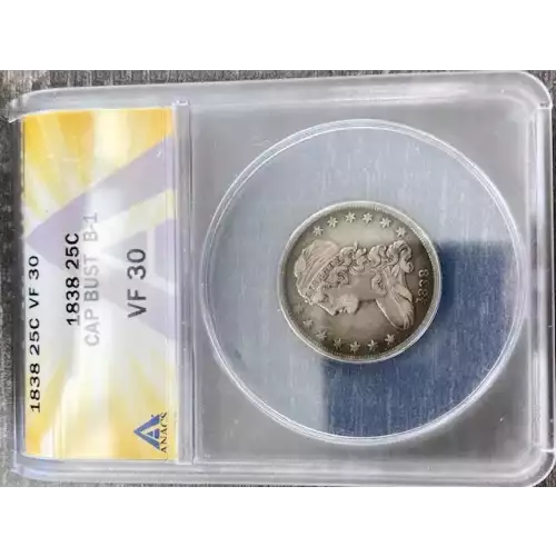 Quarter Dollars---Capped Bust (3)