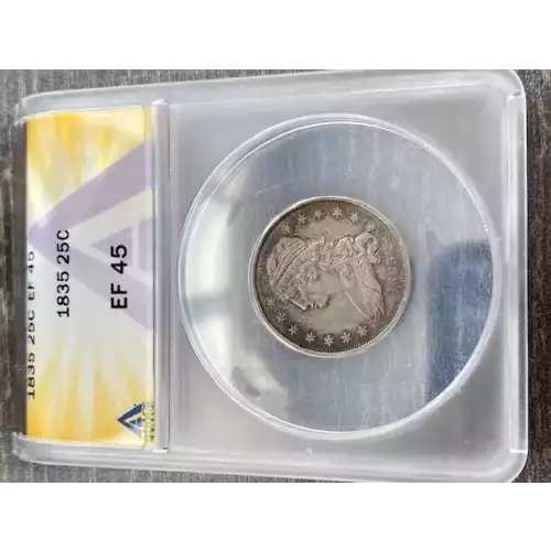 Quarter Dollars---Capped Bust (3)