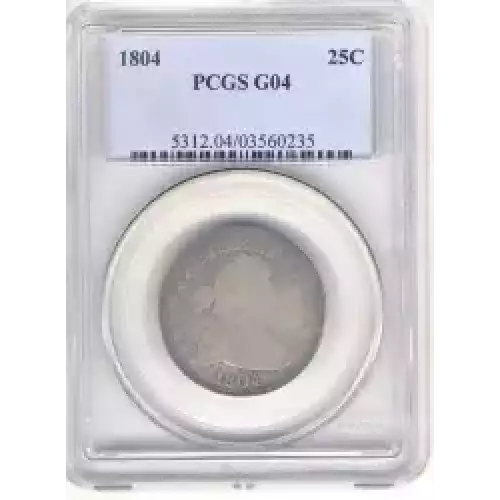 Quarter Dollars---Draped Bust (3)