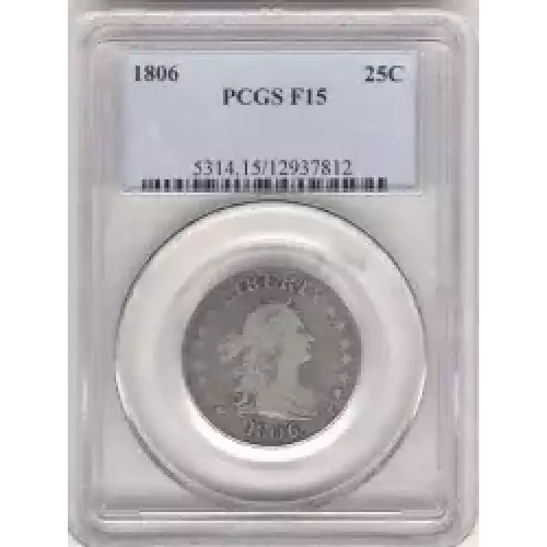 Quarter Dollars---Draped Bust (3)