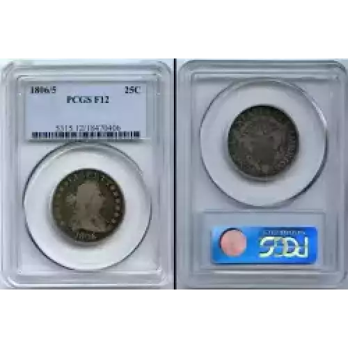 Quarter Dollars---Draped Bust (3)