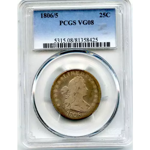 Quarter Dollars---Draped Bust (3)