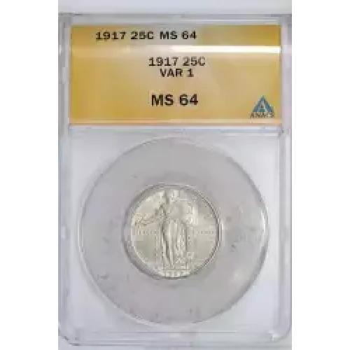 Quarter Dollars---Standing Liberty