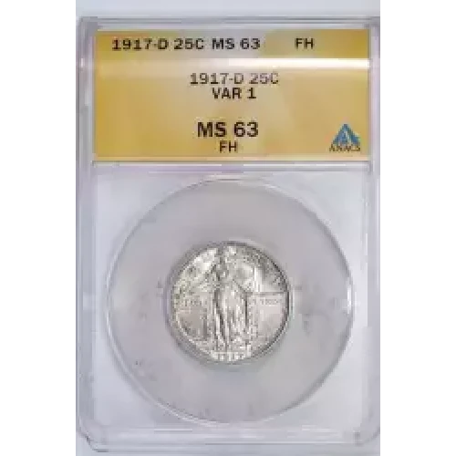 Quarter Dollars---Standing Liberty