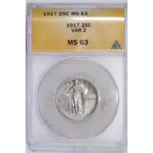 Quarter Dollars---Standing Liberty