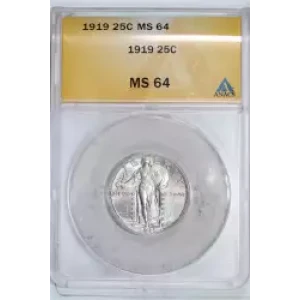 Quarter Dollars---Standing Liberty