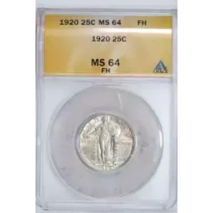 Quarter Dollars---Standing Liberty