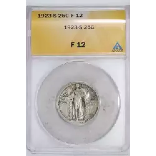 Quarter Dollars---Standing Liberty
