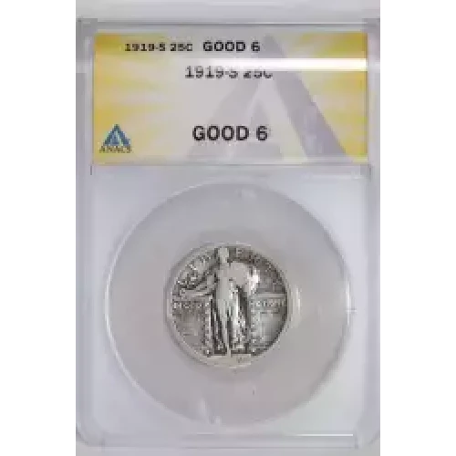 Quarter Dollars---Standing Liberty