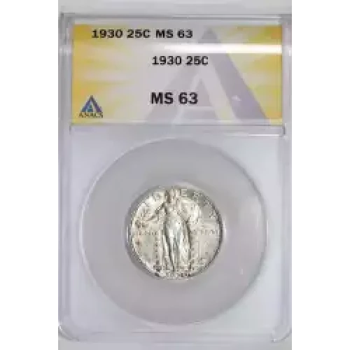 Quarter Dollars---Standing Liberty