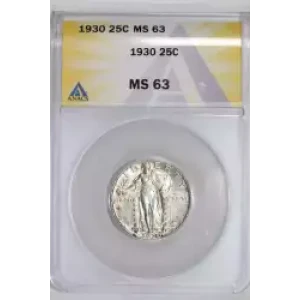 Quarter Dollars---Standing Liberty