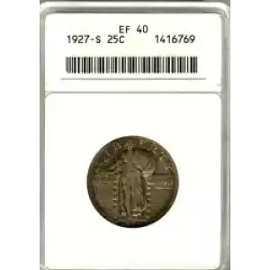 Quarter Dollars---Standing Liberty (3)