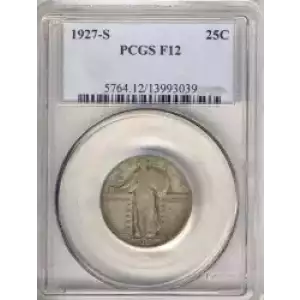 Quarter Dollars---Standing Liberty (3)