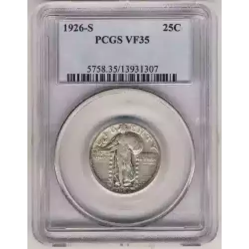 Quarter Dollars---Standing Liberty (3)