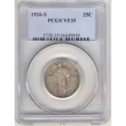 Quarter Dollars---Standing Liberty (3)