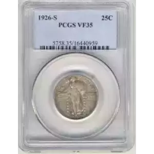 Quarter Dollars---Standing Liberty (3)