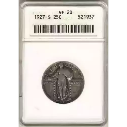 Quarter Dollars---Standing Liberty (3)
