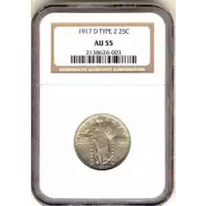 Quarter Dollars---Standing Liberty (3)