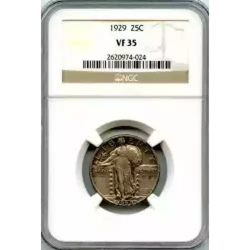 Quarter Dollars---Standing Liberty (3)