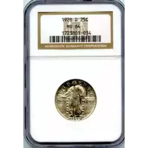 Quarter Dollars---Standing Liberty (3)