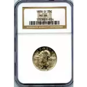 Quarter Dollars---Standing Liberty (3)